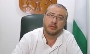 El presidente del Comité Pro Santa Cruz, Rómulo Calvo