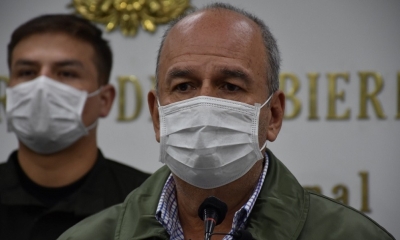 El ministro de Gobierno, Arturo Murillo