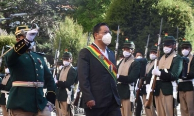 Potosí fue la primera región que Arce visitó al inicio de su gestión, el 10 de noviembre de 2020.