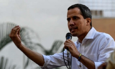 Presidente encargado de Venezuela, Juan Guaidó. | Fuente: AFP