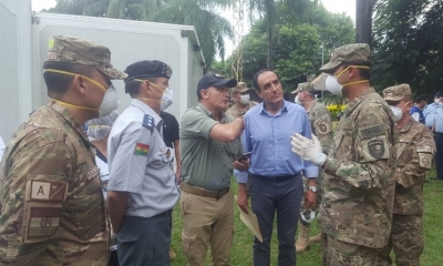 El ministro de Defensa, Luis Fernando López 
