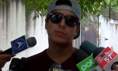 Richard Jurado, padre del bebé dado por muerto en la maternidad/Foto. Captura de pantalla