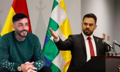 El narotraficante uruguayo Sebastián Marset y el exministro de Gobierno, Eduardo Del Castillo
