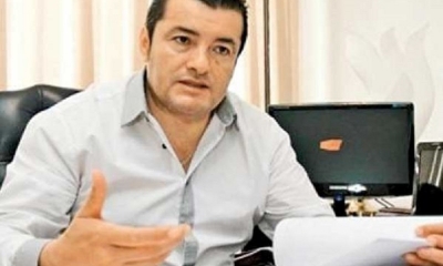 Alcalde de Santa Cruz, Jhonny Fernández. 