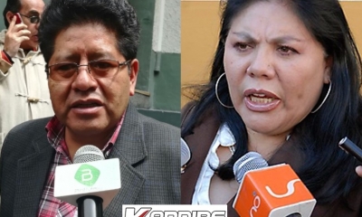 David Ramos y Norma Piérola/Foto. Kandire.bo