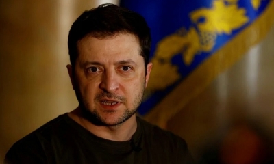 Volodimir Zelensky, presidente de Ucrania 
