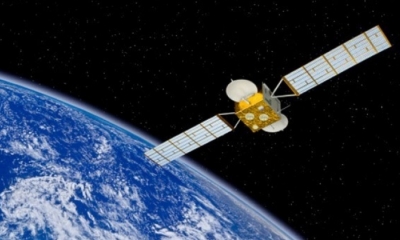 Dibujo del satélite Túpac Katari. Foto: ABE
