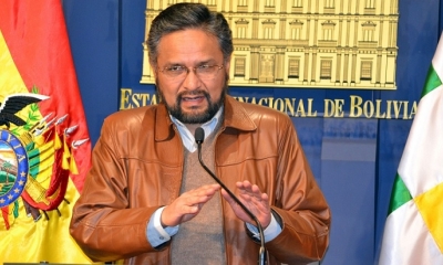 Alfredo Rada, ministro de la Presidencia. Foto: ABI