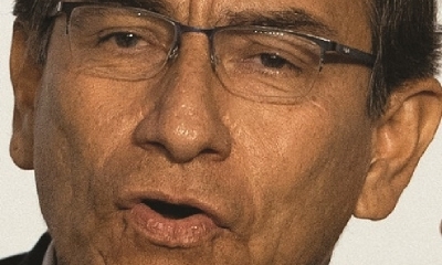 El expresidente de Perú Martín Vizcarra.