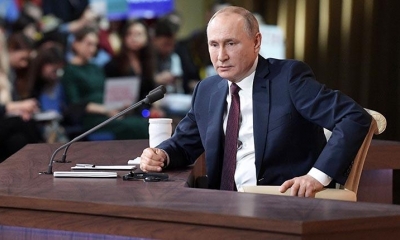 Vladímir Putin, presidente de Rusia. | AFP