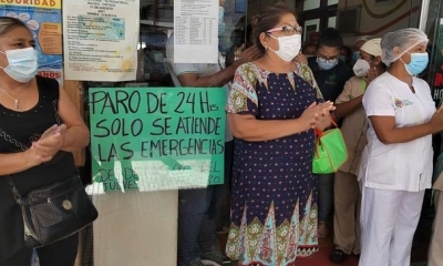 Paro en el Hospital de Niños por falta de condiciones para trabajar. 