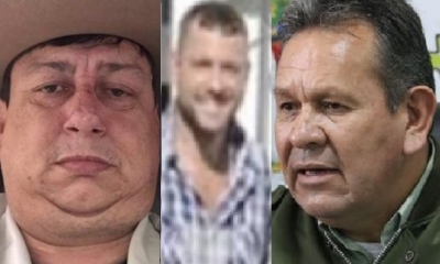 Alfredo Rengel, Fernando Araújo y Gonzalo Medina/Foto. Producción Kandire 