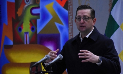 El ministro de Desarrollo Productivo, Oscar Ortiz