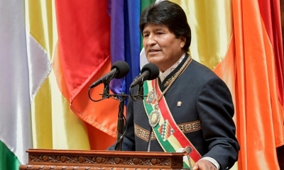El presidente Evo Morales 