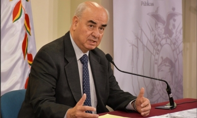 El ministro de Economía y Fiananzas, José Luis Parada