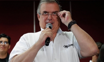 El excanciller Marcelo Ebrard