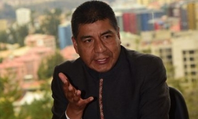 Fernando Huanacuni, excanciller de Bolivia/Foto. RRSS