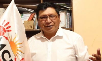 El alcalde de Potosí, Jhonny Llally. Foto: Archivo