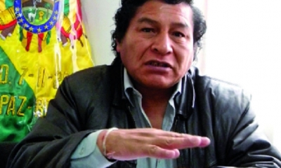 Félix Cárdenas,viceministro de Descolonización/Foto. RRSS