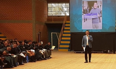 Sacha Llorenti, coagente boliviano en la Demanda Marítima. Foto: Btv (Facebook)