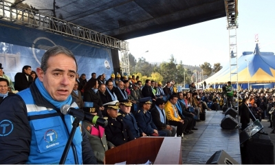 El gerente de la empresa Mi Teleférico, César Dockweiler