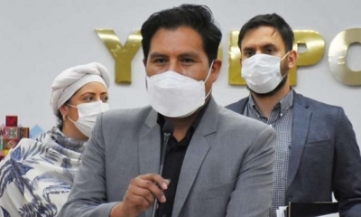 ministro de Salud, Jeyson Auza