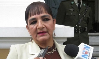 Foto / Archivo : La senadora de Unidad Demócrata (UD), Carmen Eva Gonzáles