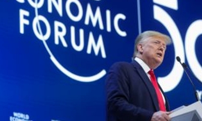 El mandatario estadounidense, Donald Trump