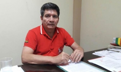 El ejecutivo de la Central Obrera Departamental (COD) de Santa Cruz, Rolando Borda