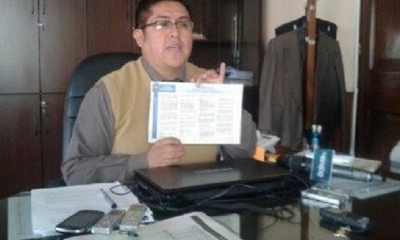 Jaime Durán, viceministro de Presupuesto y Contabilidad Fiscal/Foto. ABI