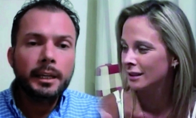 Valeria Rodríguez y su exesposo Antonio Parada