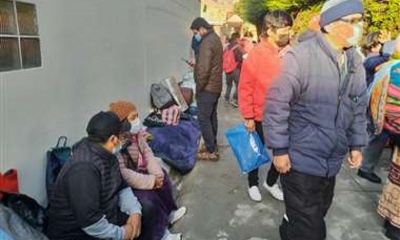 Pacientes con cáncer de La Paz