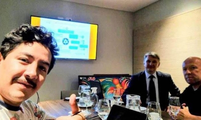 Marcelo Arce, hijo del presidente Luis Arce. | RRSS