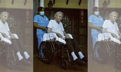 La última fotografia de Percy Fernandez que salio a la luz y fue tomada el 15 de enero.