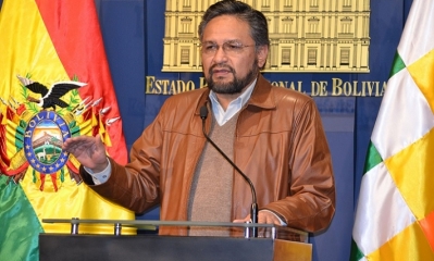 Alfredo Rada, ministro de la Presidencia. Foto: ABI