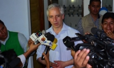Alvaro Garcia Linera/Foto. Vicepresidencia