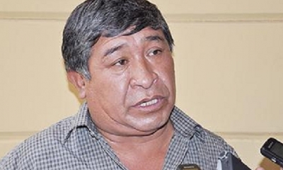Jacinto Quispaya, presidente de la Asociación de Conjuntos del Folklore de Oruro/Foto. RRSS