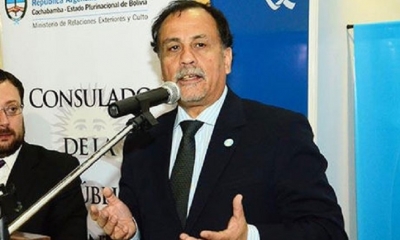 Normando Álvarez, embajador de Argentina en Bolivia/Foto. RRSS