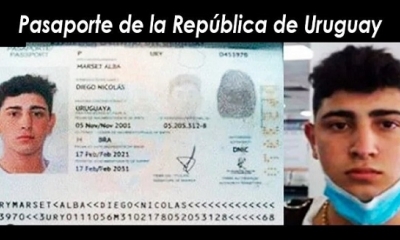 Uno de los documentos del hermano de Marset