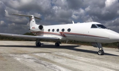 El avión que fue secuestrado el martes 28 en México, un Gulfstream (GLF3).