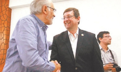 Carlos Mesa y Óscar Ortiz/Foto. Archivo