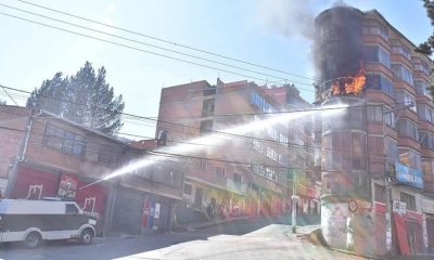 Un departamento fue afectado por los enfrentamientos. | APG