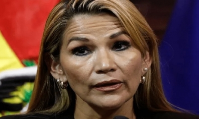 La ex dictadora Jeanine Áñez
