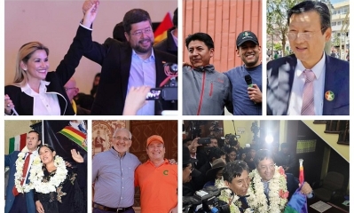 Los candidatos a la presidencia para las elecciones del 6 de septiembre