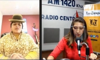 La viceministra de Igualdad de Oportunidades, Miriam Huacani.