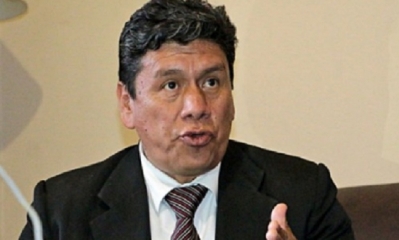 Iván Arciénega, alcalde de Sucre/Foto. RRSS