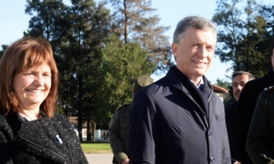  Patricia Bullrich y Mauricio Macri.