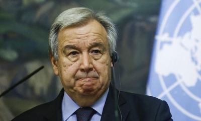 El secretario general de la ONU, António Guterres.