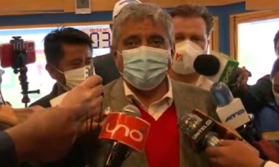 Iván Arias, alcalde electo de la ciudad de La Paz/Foto. Captura de pantalla 