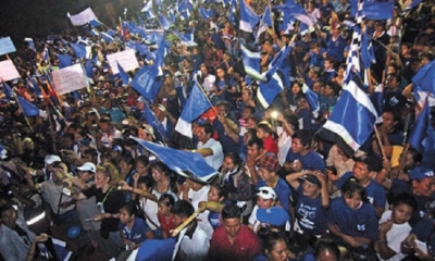 El MAS, dejó que invitados participaran de su instrumento político/Foto. RRSS